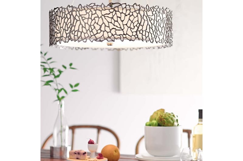 Hængelampe Kichler Sølv Koral 464x175x464 mm - 464x175x464 mm - Belysning - Lamper & indendørsbelysning - Loftlampe - Pendellamper & hængelamper