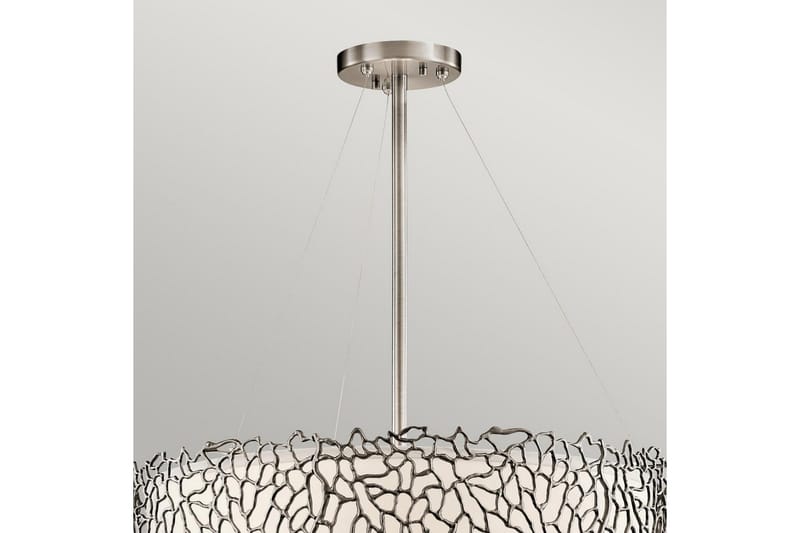 Hængelampe Kichler Sølv Koral 559x175x559 mm - 559x175x559 mm - Belysning - Lamper & indendørsbelysning - Loftlampe - Pendellamper & hængelamper
