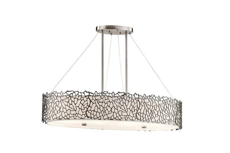 Hængelampe Kichler Sølv Koral 864x175x406 mm - 864x175x406 mm - Belysning - Lamper & indendørsbelysning - Loftlampe - Pendellamper & hængelamper