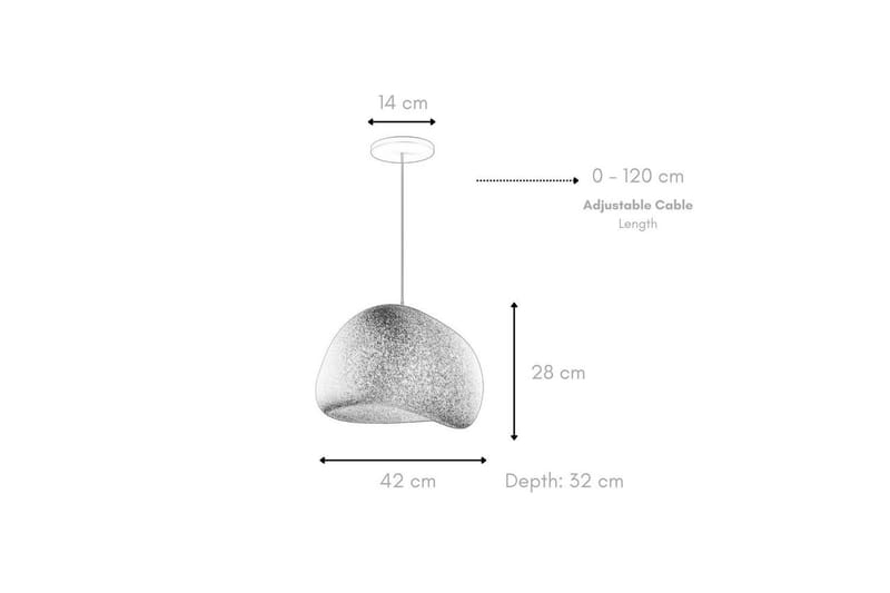 Hadrin Pendellampe - Sort - Belysning - Lamper & indendørsbelysning - Loftlampe - Pendellamper & hængelamper
