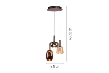 Irides Paul Neuhaus Loftslampe - Belysning - Lamper & indendørsbelysning - Loftlampe - Pendellamper & hængelamper