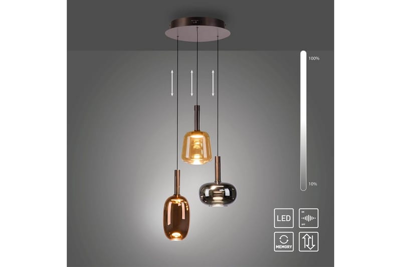 Irides Paul Neuhaus Loftslampe - Belysning - Lamper & indendørsbelysning - Loftlampe - Pendellamper & hængelamper