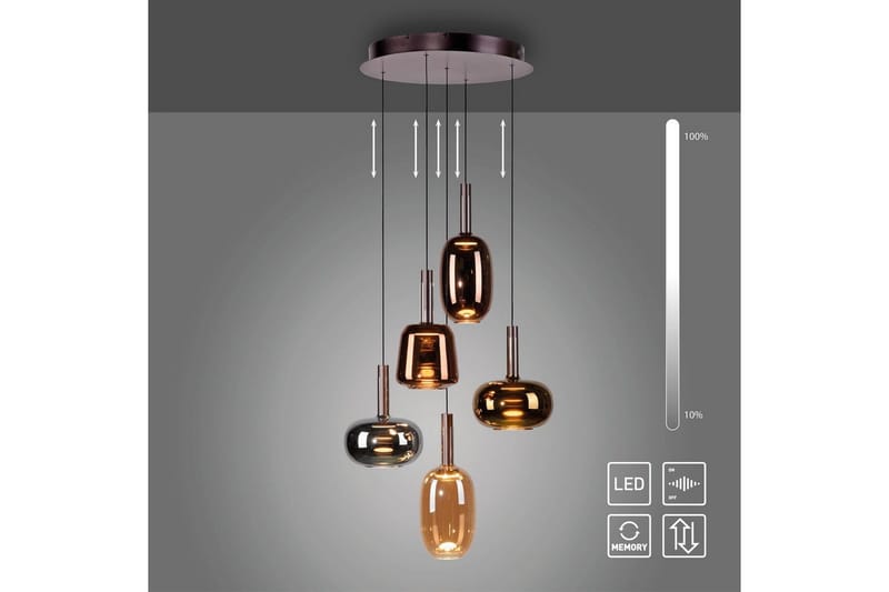 Irides Paul Neuhaus Loftslampe - Belysning - Lamper & indendørsbelysning - Loftlampe - Pendellamper & hængelamper