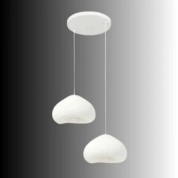 Kaolins pendellampe - Hvid - Belysning - Lamper & indendørsbelysning - Loftlampe - Lysekroner