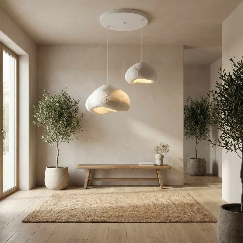 Kaolins pendellampe - Hvid - Belysning - Lamper & indendørsbelysning - Loftlampe - Lysekroner