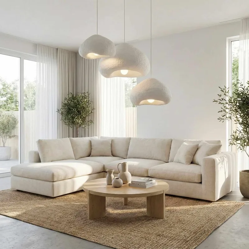 Kaolins pendellampe - Hvid - Belysning - Lamper & indendørsbelysning - Loftlampe - Lysekroner