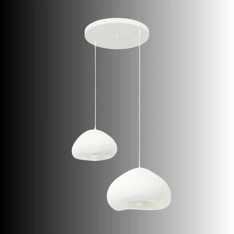 Kaolins pendellampe - Hvid - Belysning - Lamper & indendørsbelysning - Loftlampe - Lysekroner