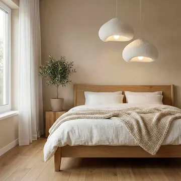 Kaolins pendellampe - Hvid - Belysning - Lamper & indendørsbelysning - Loftlampe - Lysekroner