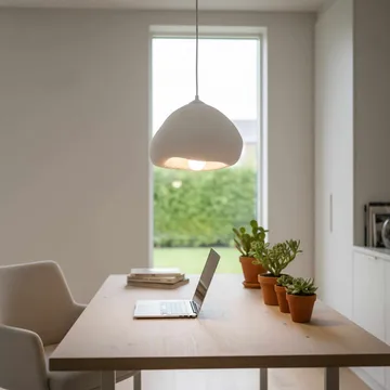 Kaolins pendellampe - Hvid - Belysning - Lamper & indendørsbelysning - Loftlampe - Lysekroner