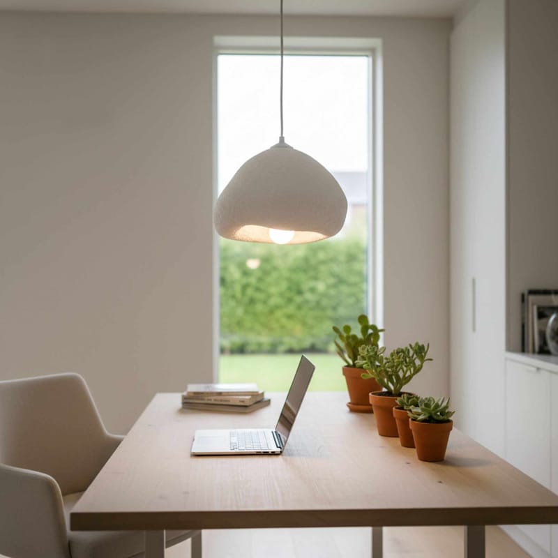 Kaolins pendellampe - Hvid - Belysning - Lamper & indendørsbelysning - Loftlampe - Lysekroner