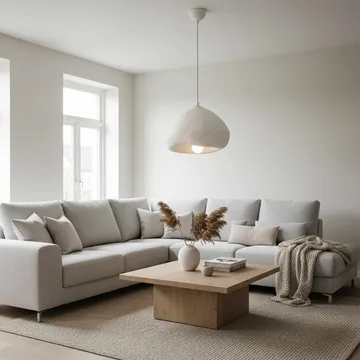 Kaolins pendellampe - Hvid - Belysning - Lamper & indendørsbelysning - Loftlampe - Lysekroner