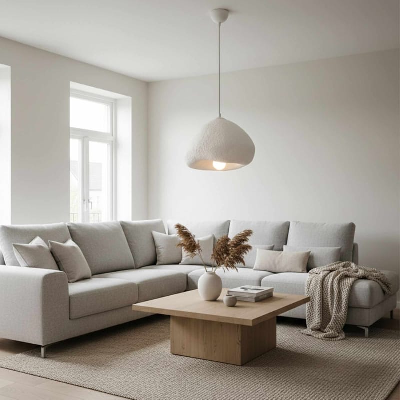 Kaolins pendellampe - Hvid - Belysning - Lamper & indendørsbelysning - Loftlampe - Lysekroner