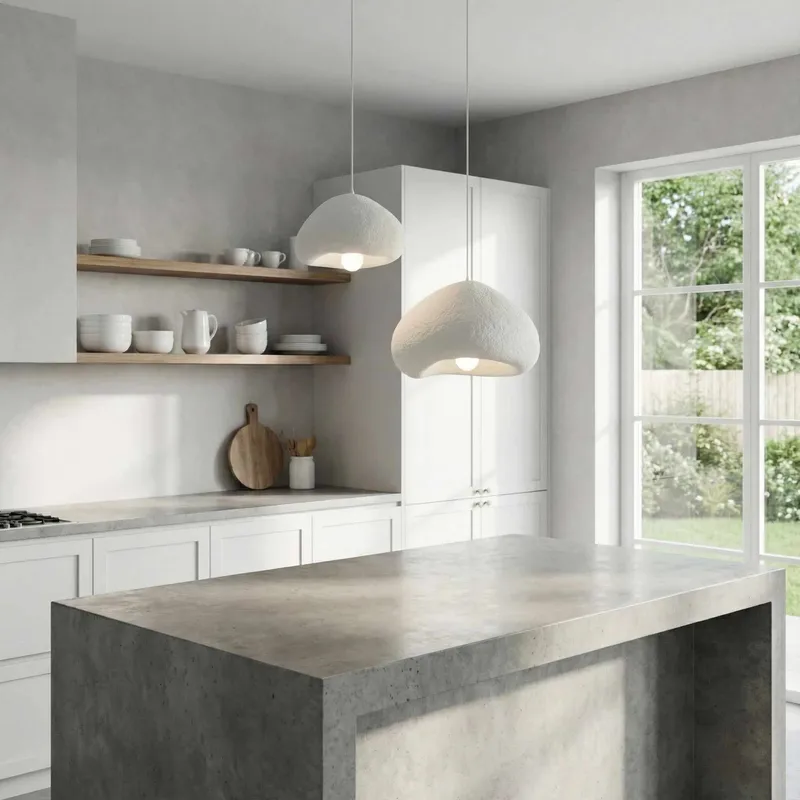 Kaolins pendellampe - Hvid - Belysning - Lamper & indendørsbelysning - Loftlampe - Lysekroner