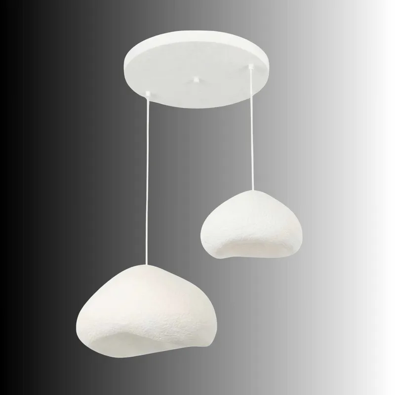 Kaolins pendellampe - Hvid - Belysning - Lamper & indendørsbelysning - Loftlampe - Lysekroner