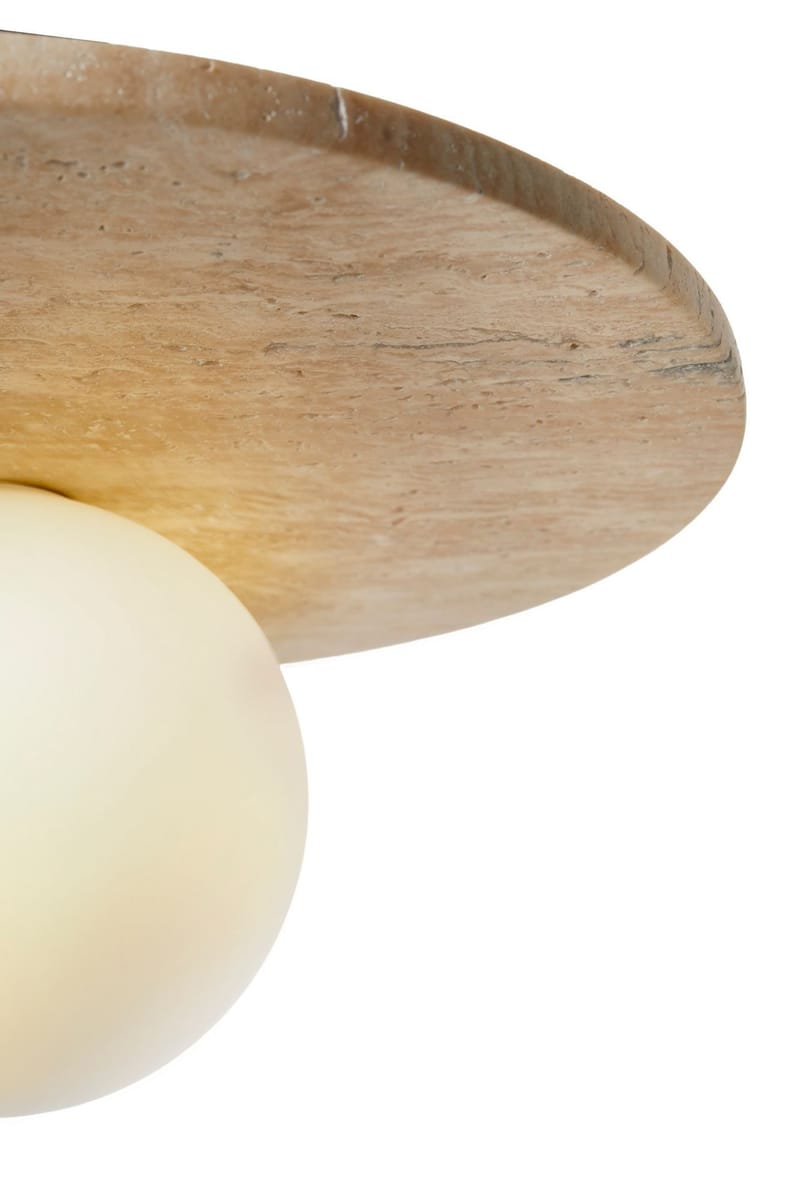 Kummer loftlampe - Beige og Hvid - Belysning - Lamper & indendørsbelysning - Loftlampe - Lysekroner