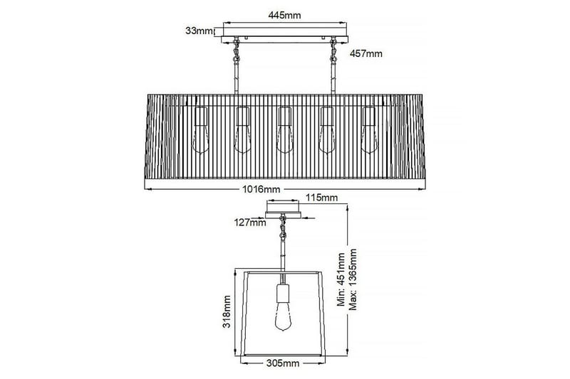 Linara Kichler Krone - Belysning - Lamper & indendørsbelysning - Loftlampe - Pendellamper & hængelamper