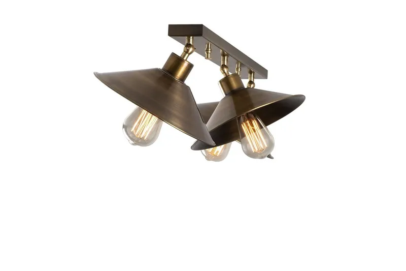 Loftlampe Adrim Vintage Tre stik, Tre stik