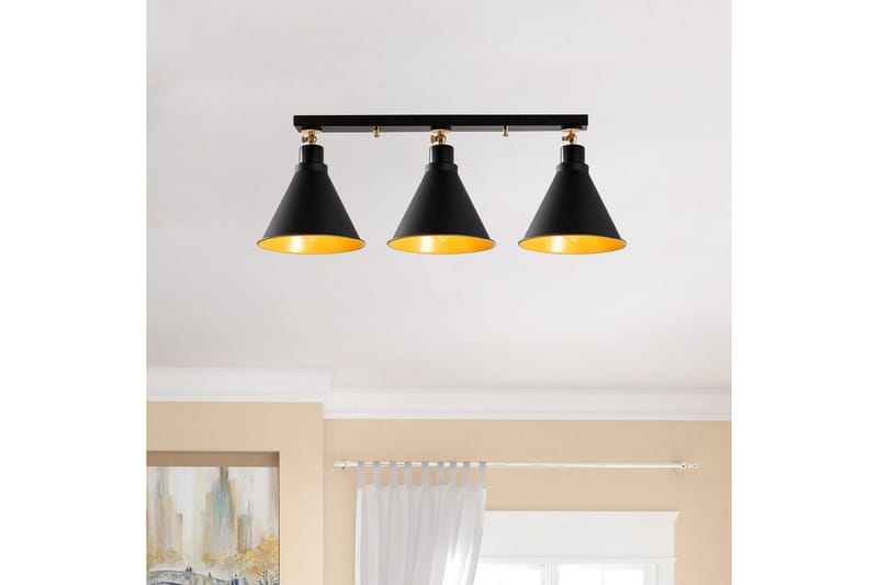 Loftlampe Adrimx Sort - Sort - Belysning - Lamper & indendørsbelysning - Loftlampe - Pendellamper & hængelamper