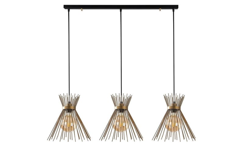 Loftlampe Afroz Sort Tre stik - Tre stik - Belysning - Lamper & indendørsbelysning - Loftlampe - Pendellamper & hængelamper