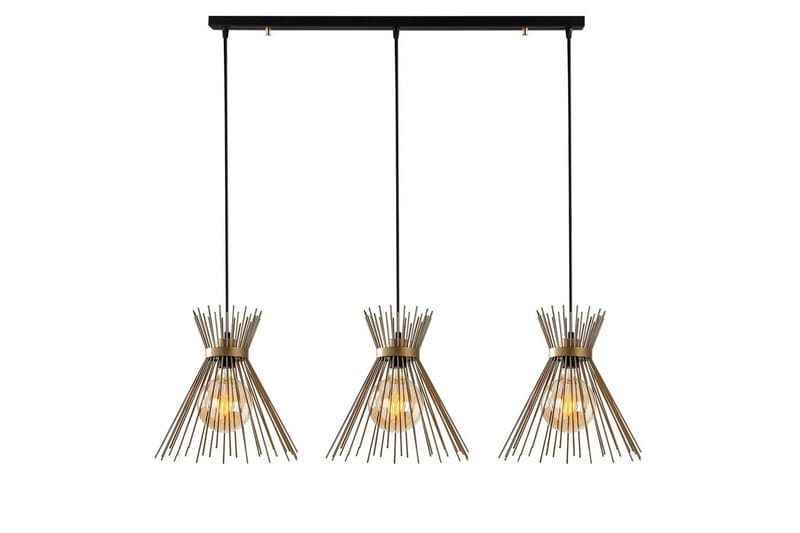 Loftlampe Afroz Sort Tre stik, Tre stik