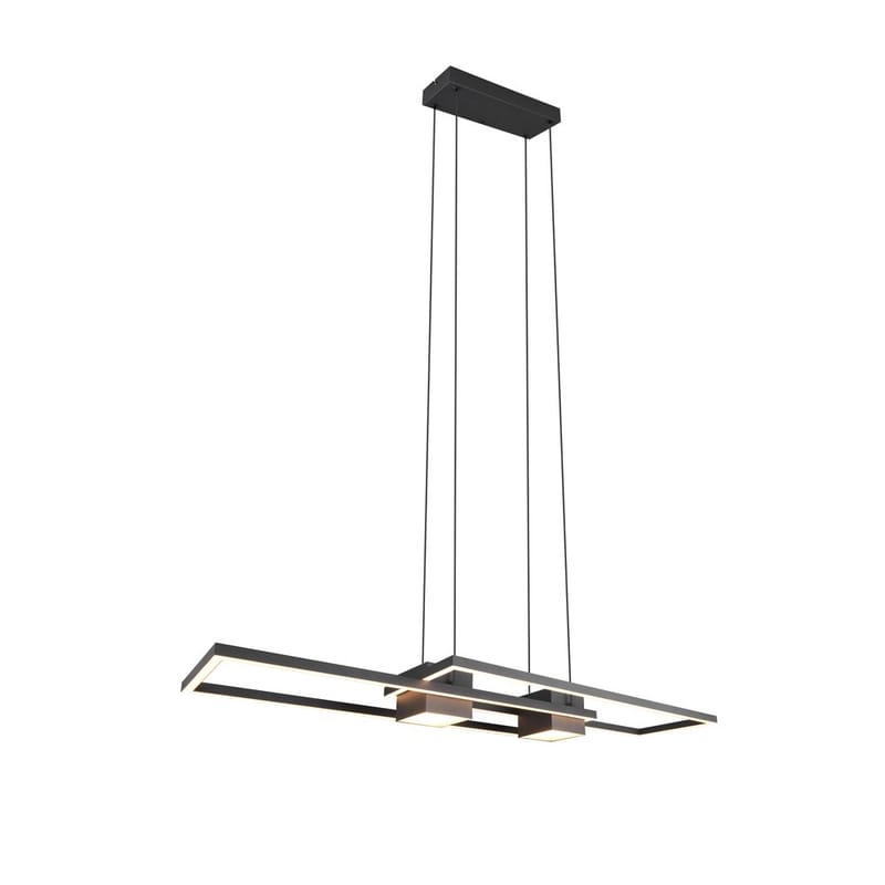 Loftlampe Albany, Mat sort