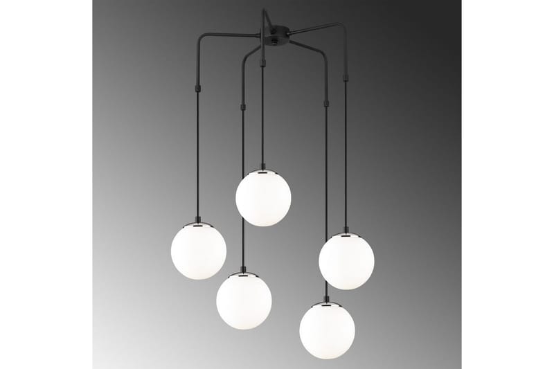 Loftlampe Alion Syv Sort / Hvid - Sort/Hvid - Belysning - Lamper & indendørsbelysning - Loftlampe - Pendellamper & hængelamper