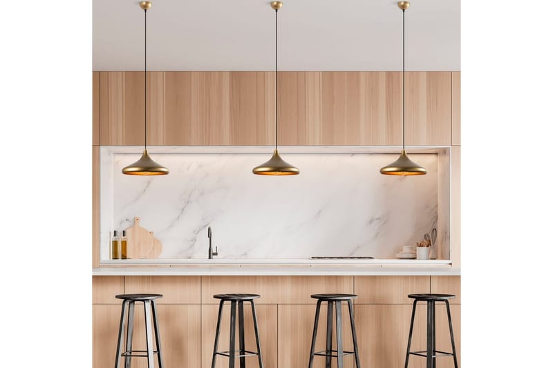 Loftlampe Argentubay Rany - Guld - Belysning - Lamper & indendørsbelysning - Loftlampe - Pendellamper & hængelamper