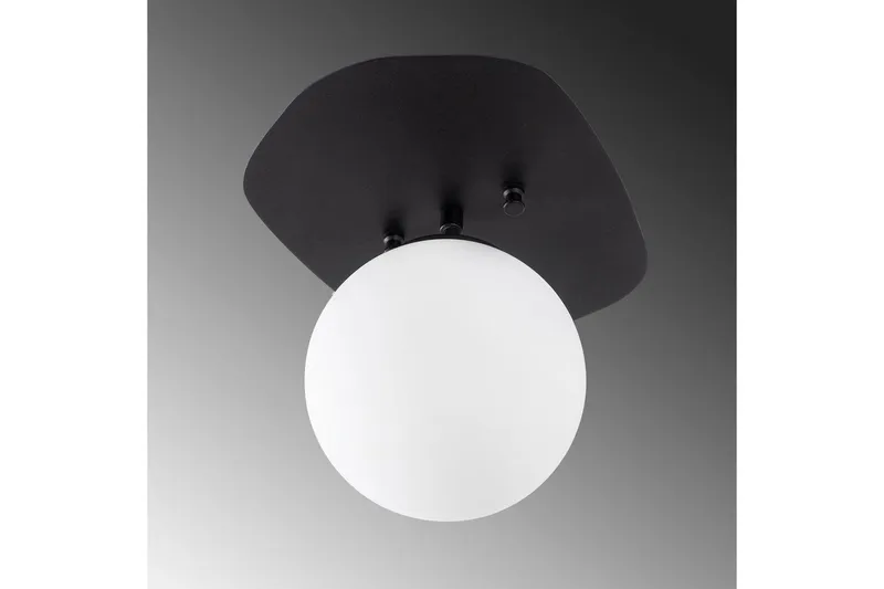 Loftlampe Ariofield (20 x 25 x 25 cm) Sort / Gul, Sort / Gul