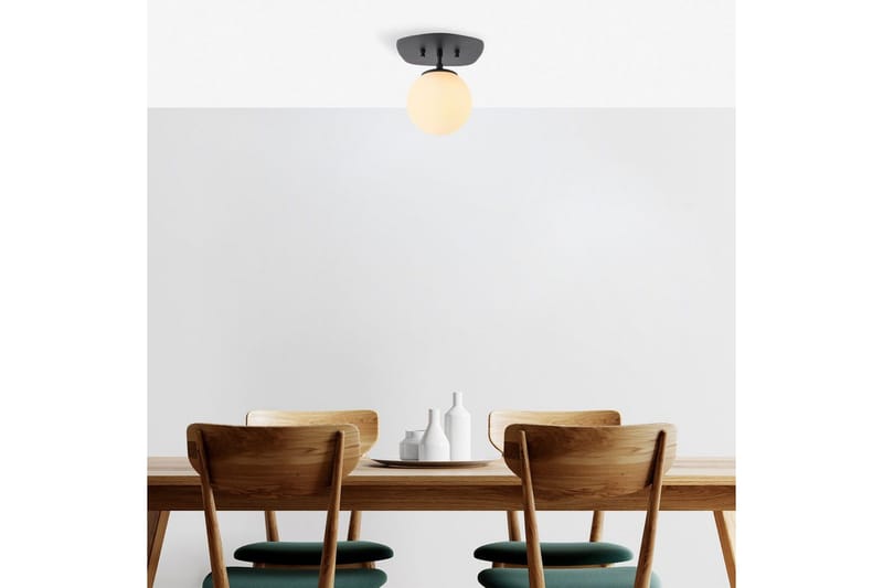 Loftlampe Ariofield (20 x 25 x 25 cm) Sort / Gul - Sort / Gul - Belysning - Lamper & indendørsbelysning - Loftlampe - Plafond