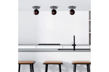 Loftlampe Ariofield (20 x 25 x 25 cm) Sort - Sort - Belysning - Lamper & indendørsbelysning - Loftlampe - Plafond