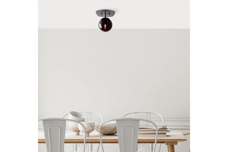 Loftlampe Ariofield (20 x 25 x 25 cm) Sort - Sort - Belysning - Lamper & indendørsbelysning - Loftlampe - Plafond