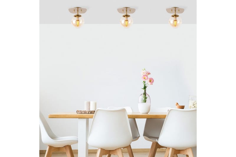 Loftlampe Ariofield (20 x 25 x 25 cm) Vintage - Vintage - Belysning - Lamper & indendørsbelysning - Loftlampe - Plafond