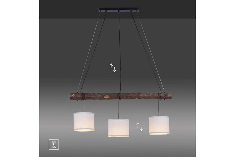 Loftlampe Bark - 20x120x100 cm - Belysning - Lamper & indendørsbelysning - Loftlampe - Pendellamper & hængelamper