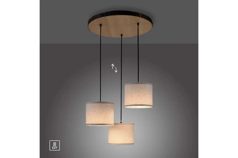 Loftlampe Bark - 52x120x52 cm - Belysning - Lamper & indendørsbelysning - Loftlampe - Pendellamper & hængelamper