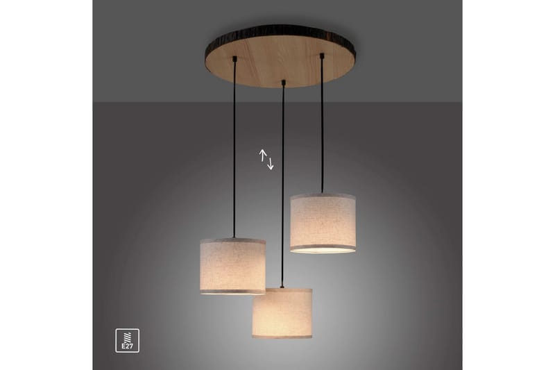 Loftlampe Bark - 52x120x52 cm - Belysning - Lamper & indendørsbelysning - Loftlampe - Pendellamper & hængelamper