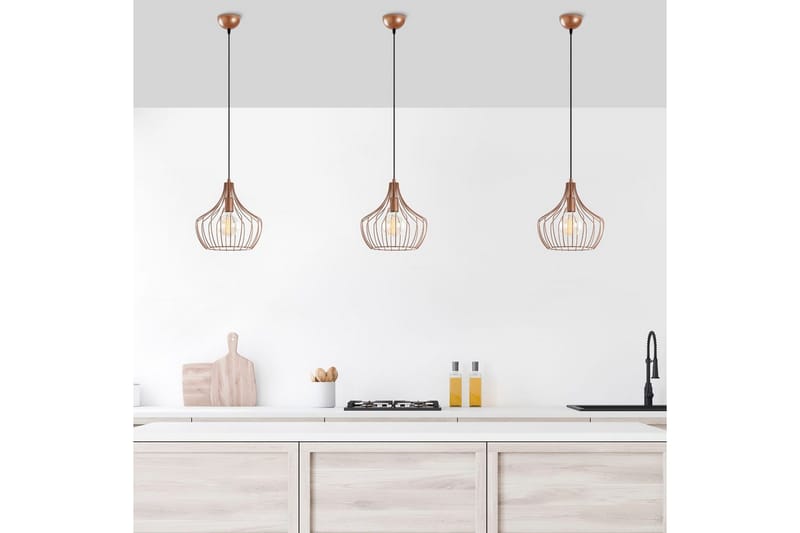 Loftlampe Benro Kobber - Kobber - Belysning - Lamper & indendørsbelysning - Loftlampe - Pendellamper & hængelamper