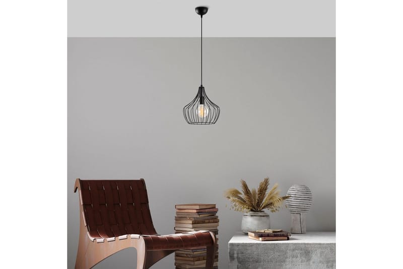 Loftlampe Benro Sort - Sort - Belysning - Lamper & indendørsbelysning - Loftlampe - Pendellamper & hængelamper