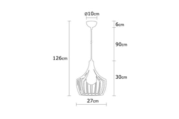 Loftlampe Benro Sort - Sort - Belysning - Lamper & indendørsbelysning - Loftlampe - Pendellamper & hængelamper
