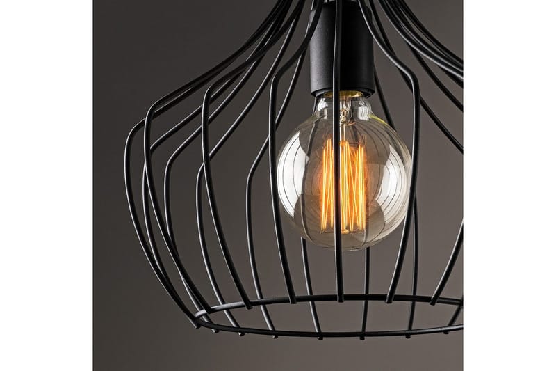 Loftlampe Benro Sort - Sort - Belysning - Lamper & indendørsbelysning - Loftlampe - Pendellamper & hængelamper