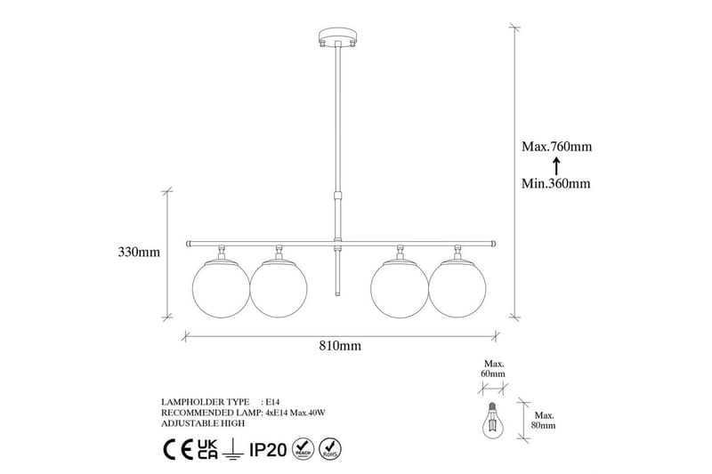 Loftlampe Berriarenr Skinnende Rany - Guld - Belysning - Lamper & indendørsbelysning - Loftlampe - Pendellamper & hængelamper
