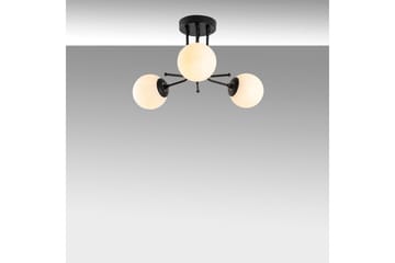 Loftlampe Bhika Sort - Sort - Belysning - Lamper & indendørsbelysning - Loftlampe - Plafond
