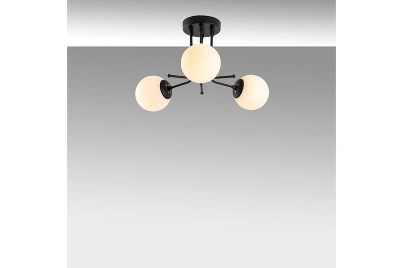 Loftlampe Bhika Sort - Sort - Belysning - Lamper & indendørsbelysning - Loftlampe - Pendellamper & hængelamper