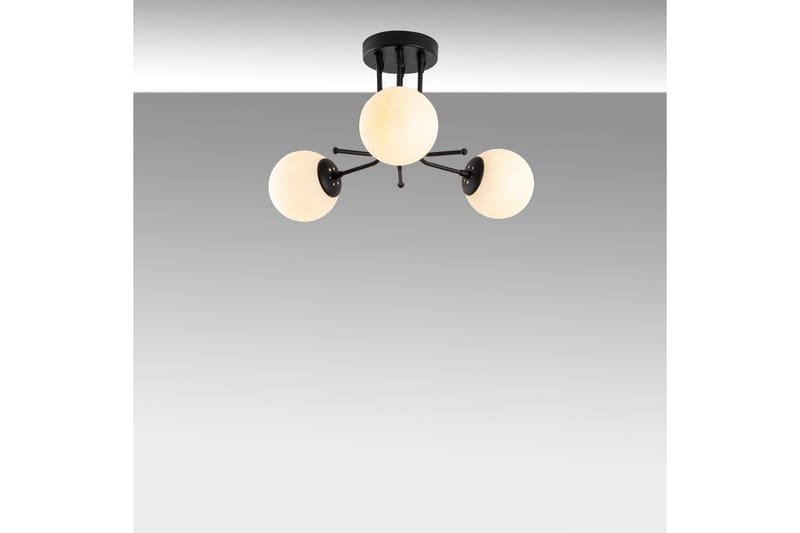 Loftlampe Bhika Sort - Sort - Belysning - Lamper & indendørsbelysning - Loftlampe - Pendellamper & hængelamper