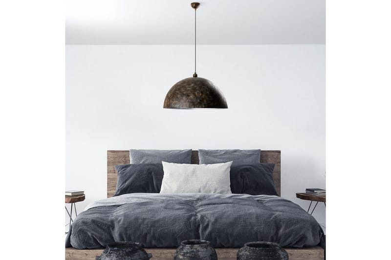 Loftlampe Brena Enkelt Fatning Antik - Brun - Belysning - Lamper & indendørsbelysning - Loftlampe - Pendellamper & hængelamper