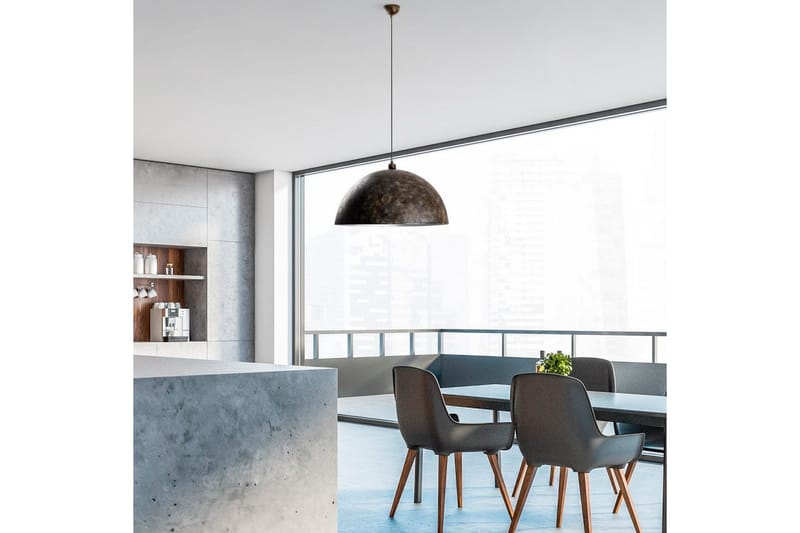 Loftlampe Brena Enkelt Fatning Antik - Brun - Belysning - Lamper & indendørsbelysning - Loftlampe - Pendellamper & hængelamper