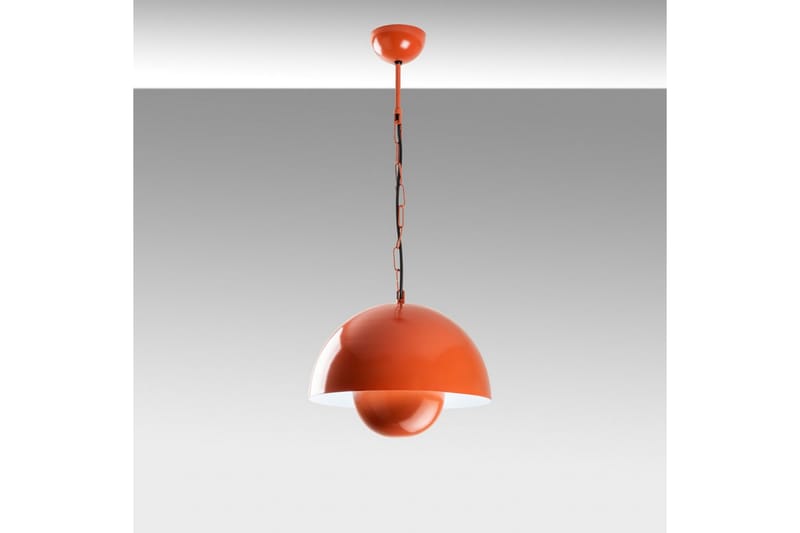 Loftlampe Brena Enkelt Fatning Orange - Orange - Belysning - Lamper & indendørsbelysning - Loftlampe - Pendellamper & hængelamper