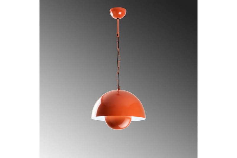Loftlampe Brena Enkelt Fatning Orange - Orange - Belysning - Lamper & indendørsbelysning - Loftlampe - Pendellamper & hængelamper