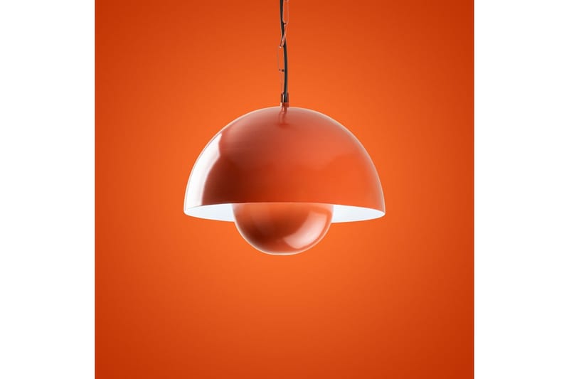 Loftlampe Brena Enkelt Fatning Orange - Orange - Belysning - Lamper & indendørsbelysning - Loftlampe - Pendellamper & hængelamper