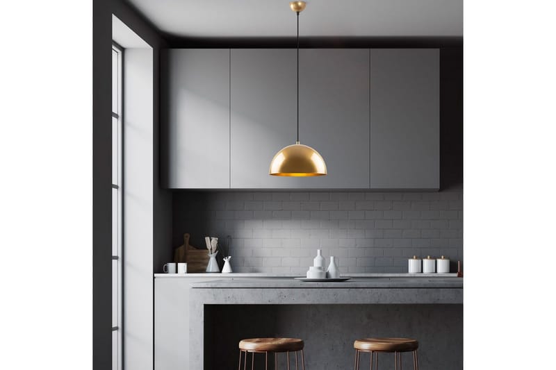 Loftlampe Brena Rany Enkelt Fatning - 30 x 30 x 111 cm - Belysning - Lamper & indendørsbelysning - Loftlampe - Pendellamper & hængelamper