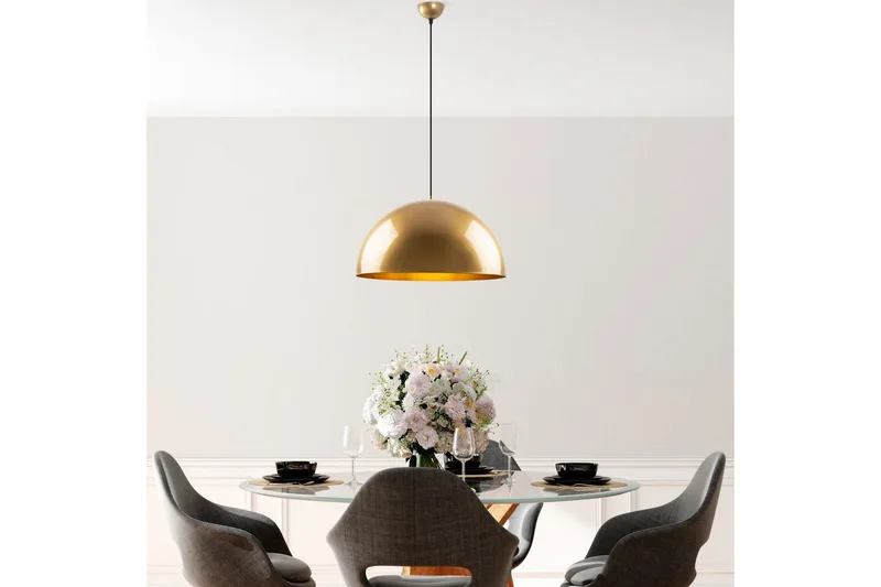 Loftlampe Brena Rany Enkelt Fatning - 50 x 50 x 121 cm - Belysning - Lamper & indendørsbelysning - Loftlampe - Pendellamper & hængelamper